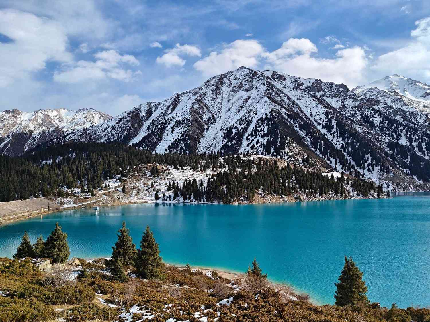 Big Almaty Lake Kazakhstan
