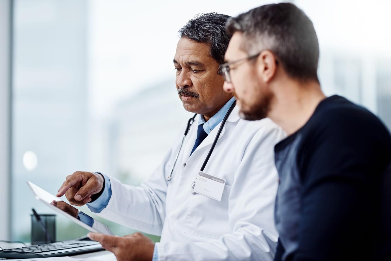 Doctor Discussing Treatment Plan With Patient