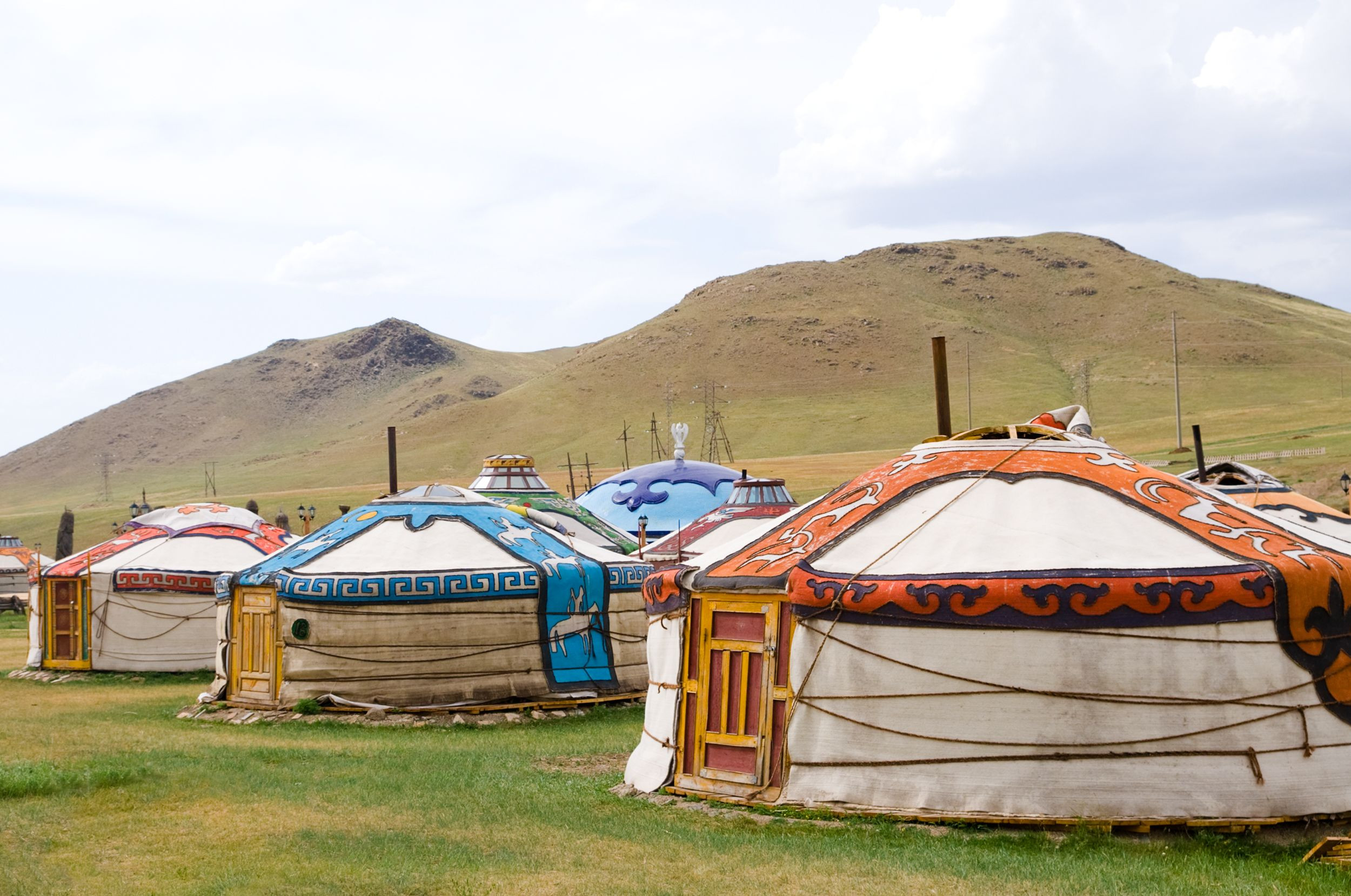 Traditional Kazakh Yurt