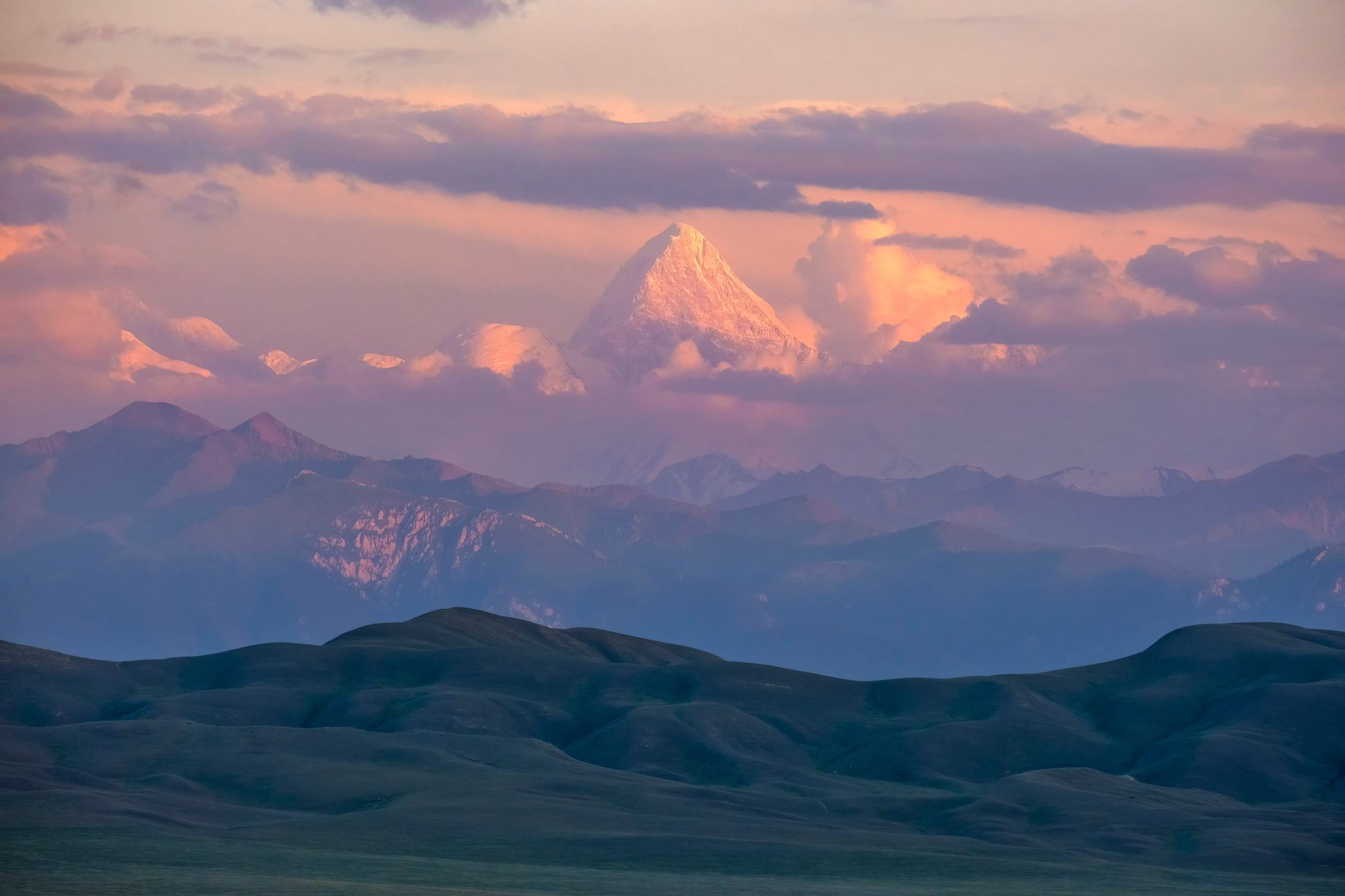Mount Khan Tengri Kazakhstan