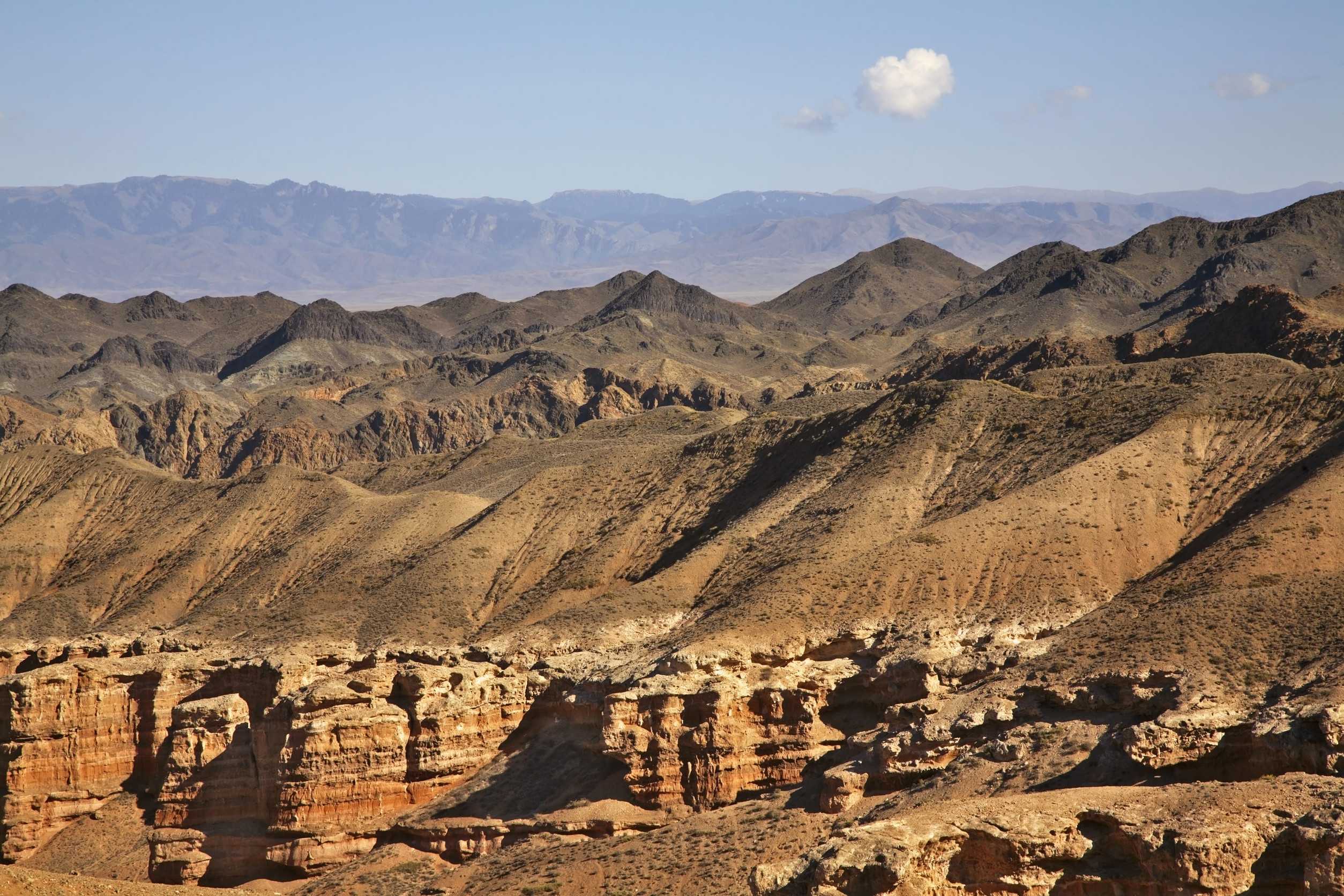 National Park Sharyn Canyon Valley Of Castles Kazakhstan