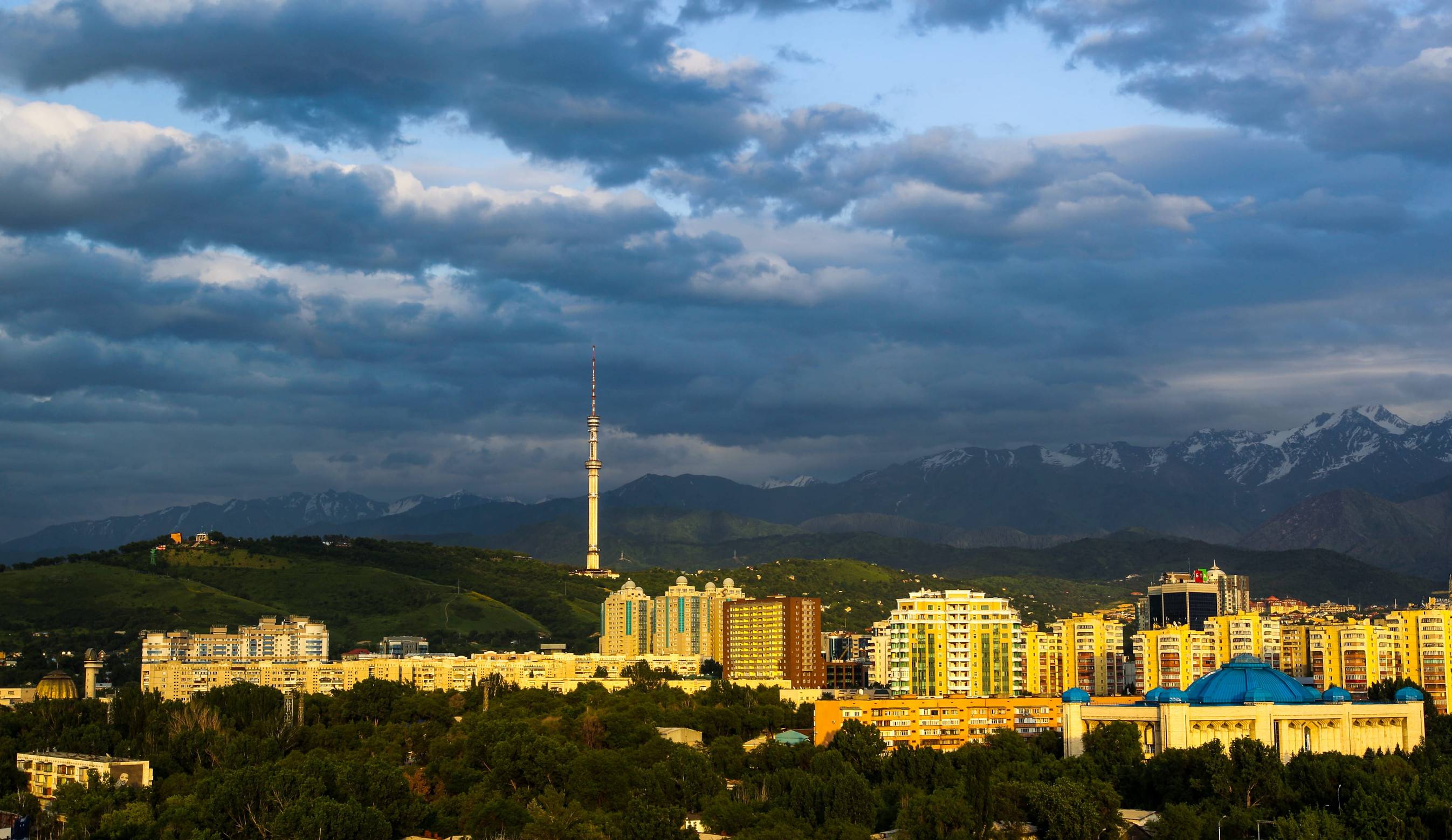View Of Almaty Kazakhstan