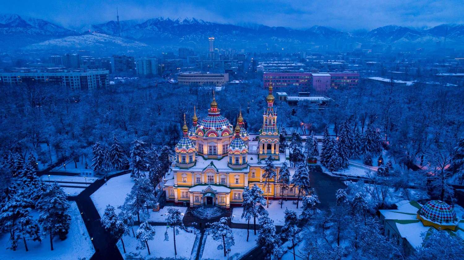 Zenkov Cathedral Almaty Kazakhstan
